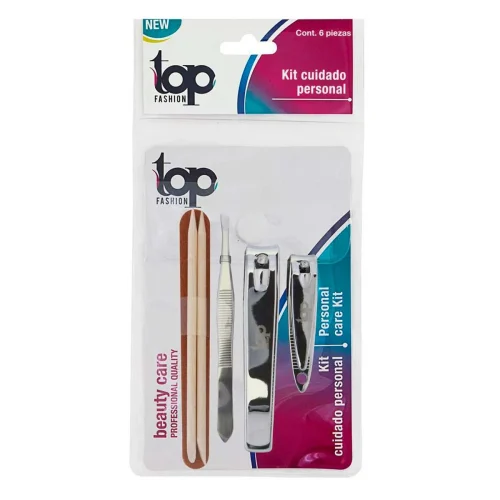 KIT CUIDADO PERSONAL C/6 PZ TOP FASHION