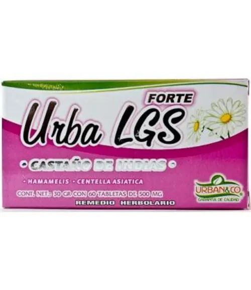 URBA LEGS FORTE (CASTAÑO DE INDIAS) TAB 500 MG C/60 URBAN&CO