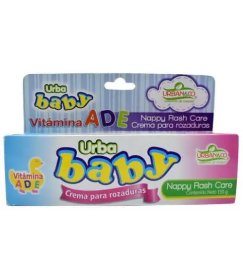 URBA BABY (CREMA PARA ROZADURAS C/VIT A,D Y E ) CONT 150 G URBAN &CO