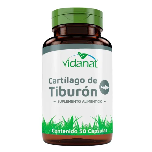 CARTILAGO DE TIBURON CAP 1200 MG C/50 VIDANAT