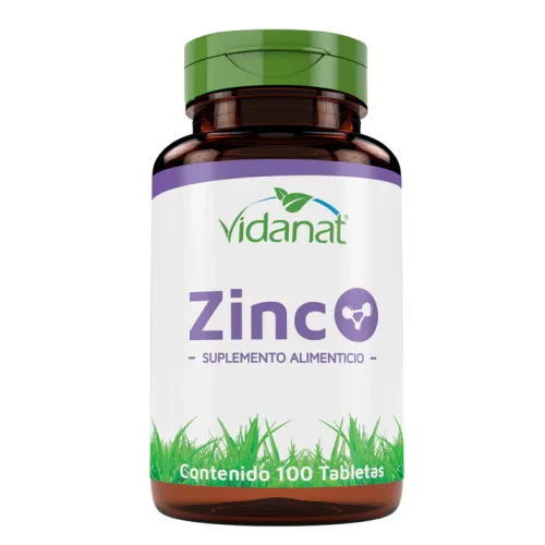 ZINC TAB 20 MG C/100 VIDANAT