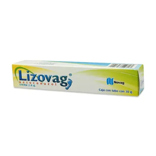 LIZOVAG (KETOCONAZOL) CREMA 2% TUBO C/30 G NOVAG