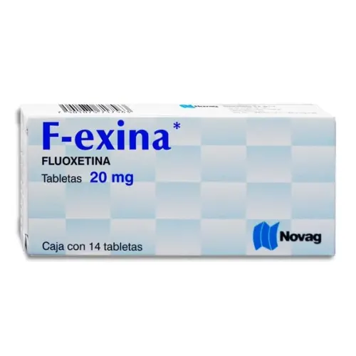 F-EXINA (FLUOXETINA) TAB 20 MG C/14 NOVAG F-EXINA (FLUOXETINA) TAB 20 MG C/14 NOVAG
