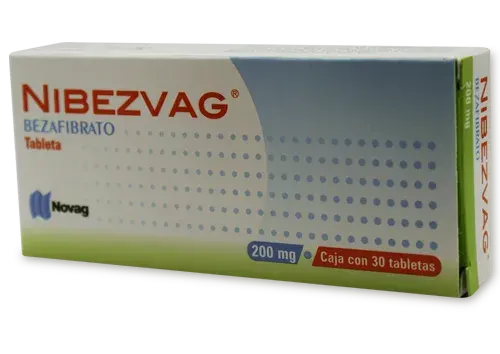 NIBEZVAG (BEZAFIBRATO) TAB 200 MG C/30 NOVAG