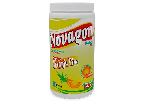 NOVAGON NARANJA PIÑA (PLANTAGO PSYLLIUM) POLVO C/400 G NOVAG