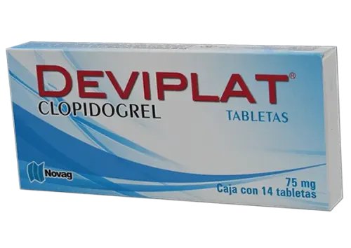 DEVIPLAT (CLOPIDOGREL) TAB 75 MG C/14 NOVAG DEVIPLAT (CLOPIDOGREL) TAB 75 MG C/14 NOVAG