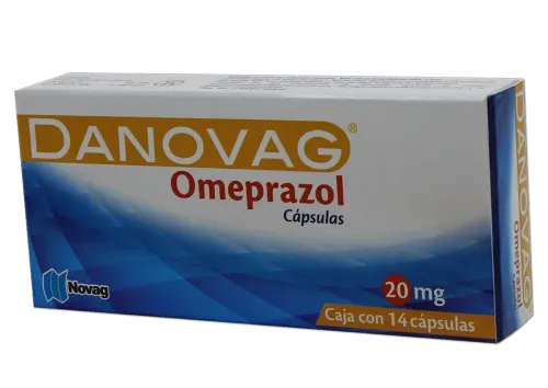 DANOVAG (OMEPRAZOL) CAP 20 MG C/14 NOVAG