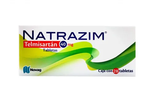 NATRAZIM (TELMISARTAN) TAB 40 MG C/28 NOVAG