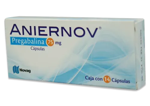 ANIERNOV (PREGABALINA) CAP 75 MG C/14 NOVAG
