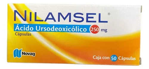 NILAMSEL (ACIDO URSODEOXICOLICO) CAP 250 MG C/50 NOVAG