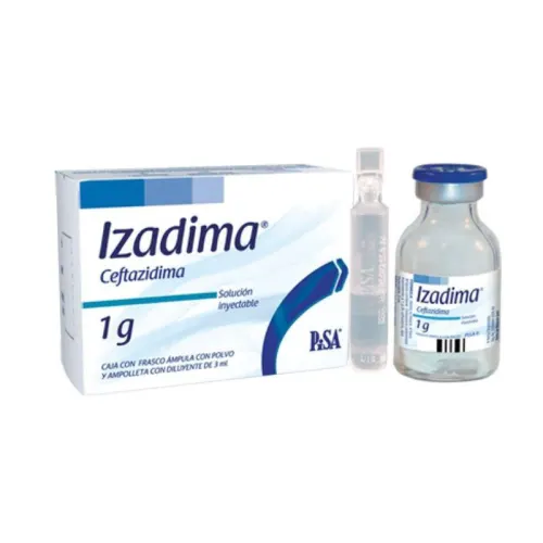 IZADIMA (CEFTAZIDIMA) SOL INY 1 G C/1 AMP 4000183 PISA IZADIMA (CEFTAZIDIMA) SOL INY 1 G C/1 AMP 4000183 PISA