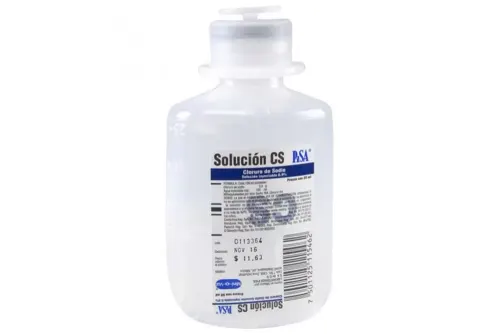 SOLUCION C-S (CLORURO DE SODIO) SOL INY 0.9% MINIOVAL C/50 ML PISA 4000393