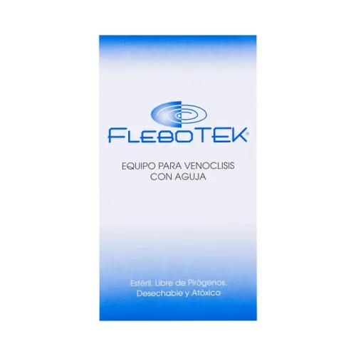 FLEBOTEK NORMOGOTERO C/AGUJA EQUIPO P/VENOCLISIS 4000488 PISA