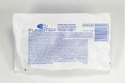 FLEBOTEK NORMOGOTERO S/AGUJA EQUIPO P/VENOCLISIS 4000489 PISA