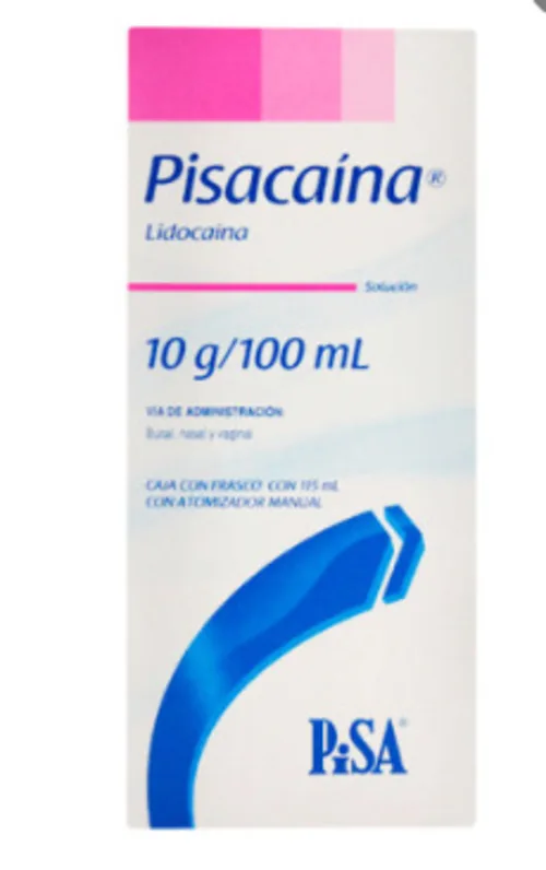 PISACAINA (LIDOCAINA) SPRAY 10G/100 ML C/115 ML 4012983 PISA