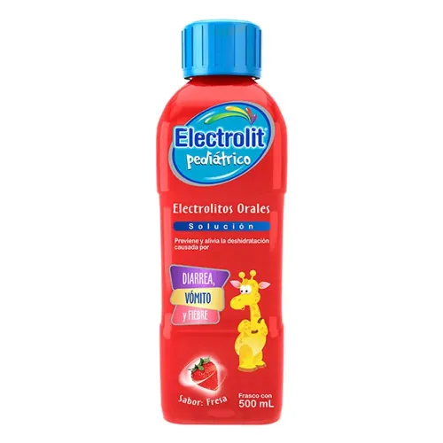 ELECTROLIT PED FRESA (SUERO REHIDRATANTE) SOL ORAL C/500 ML 4013134 PISA