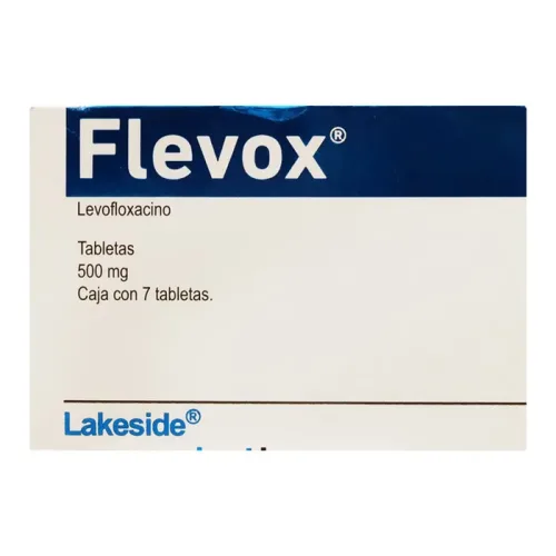 FLEVOX (LEVOFLOXACINO) TAB 500 MG C/7 LAKESIDE #