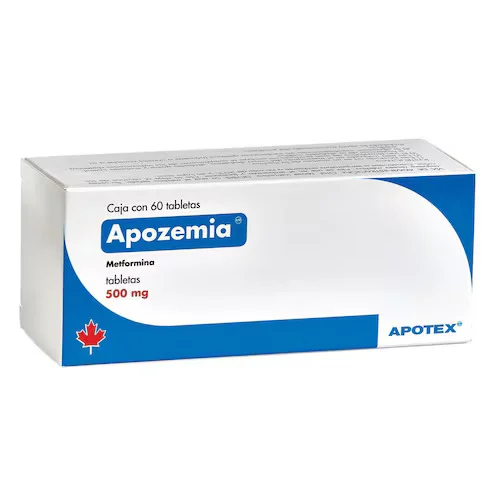 APOZEMIA (METFORMINA) TAB 500 MG C/60 APOTEX