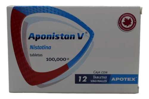 APONISTAN V (NISTATINA) TAB 100,000 UI C/12 APOTEX