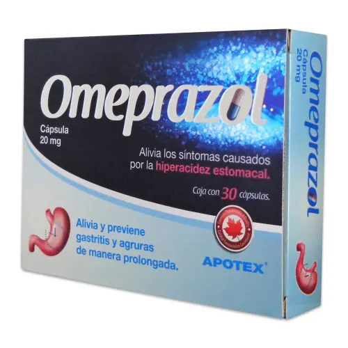 OMEPRAZOL CAP 20 MG C/30 APOTEX