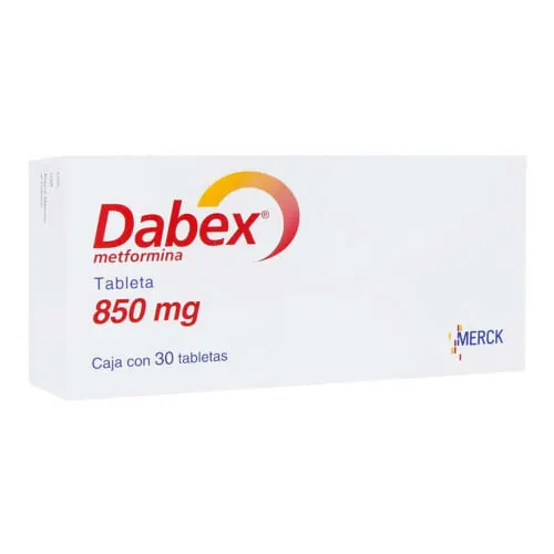DABEX (METFORMINA) TAB 850 MG C/30 MERCK