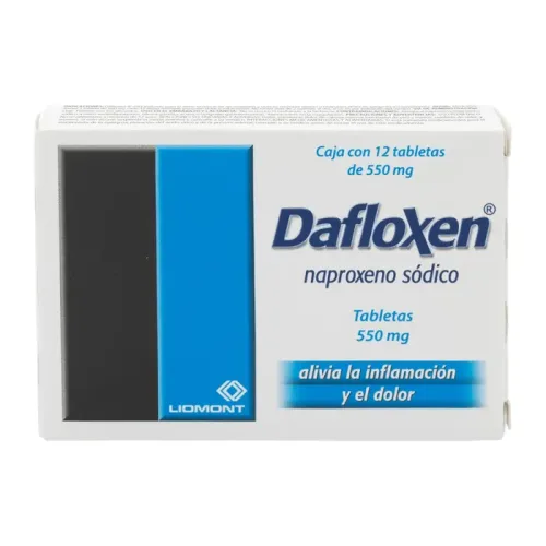 DAFLOXEN (NAPROXENO SODICO) TAB 550 MG C/12 LIOMONT