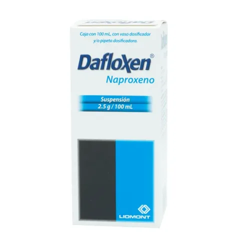 DAFLOXEN (NAPROXENO) SUSP 2.5 G C/100 ML LIOMONT