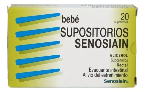 SENOSIAIN BEBE (GLICEROL) SUPOSITORIOS 1.38 G C/20 SENOSIAN