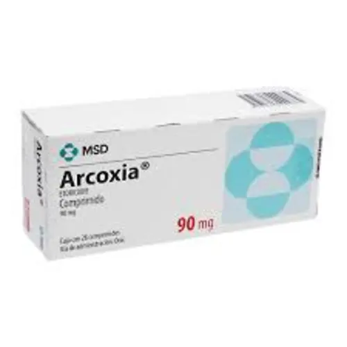 ARCOXIA (ETORICOXIB) COMP REC 90 MG C/28 MSD