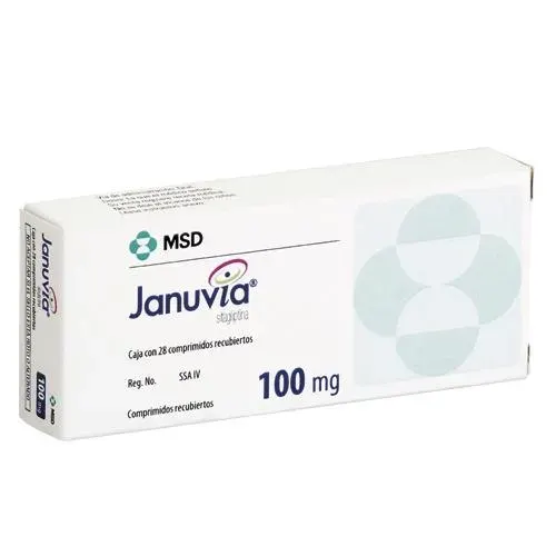 JANUVIA (SITAGLIPTINA) COMP 100 MG C/28 MSD