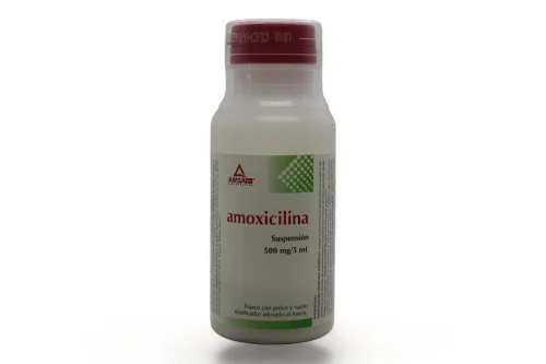 AMOXICILINA SUSP 500 MG/5 ML C/75 ML AMSA
