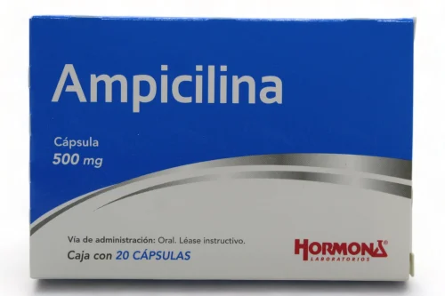 AMPICILINA CAP 500 MG C/20 HORMONA
