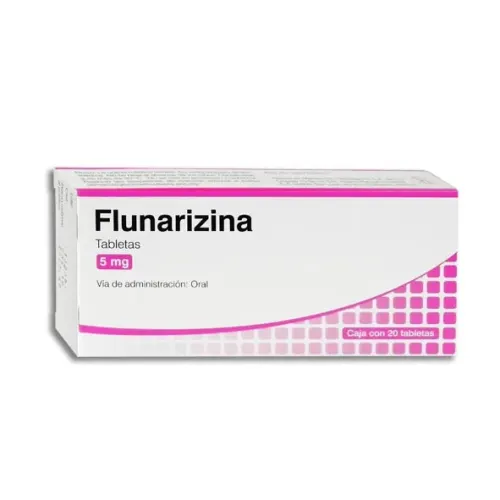 FLUNARIZINA TAB 5 MG C/20 TECNOFARMA