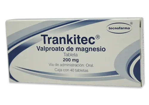 TRANKITEC (VALPROATO DE MAGNESIO) TAB 200 MG C/40 TECNOFARMA
