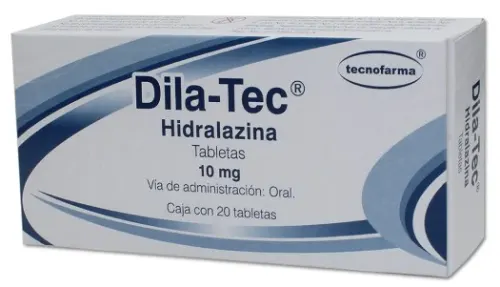 DILA-TEC (HIDRALAZINA) TAB 10 MG C/20 TECNOFARMA