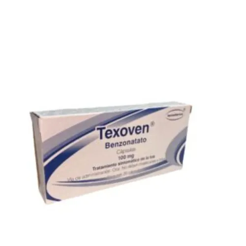 TEXOVEN (BENZONATATO) PERLAS 100 MG C/20 TECNOFARMA
