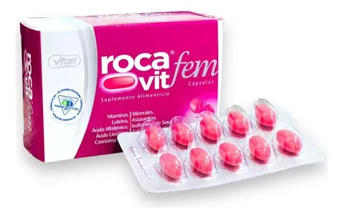 ROCA VIT FEM (VITAMINAS/MINERALES/ISOFLAVONAS/Q10) CAP C/30 VITAE
