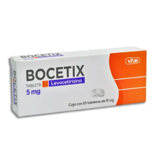 BOCETIX (LEVOCETIRIZINA) TAB 5 MG C/10 VITAE BOCETIX (LEVOCETIRIZINA) TAB 5 MG C/10 VITAE