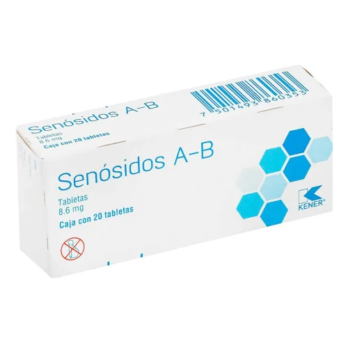 SENOSIDOS A-B TAB 8.6 MG C/ 20 KENER