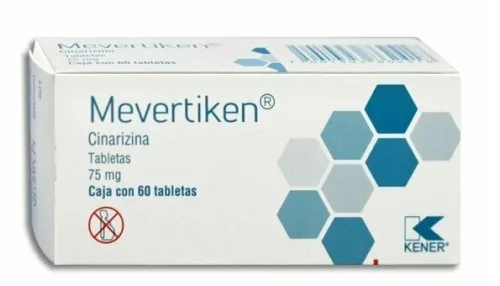 MEVERTIKEN (CINARIZINA) TAB 75 MG C/60 KENER