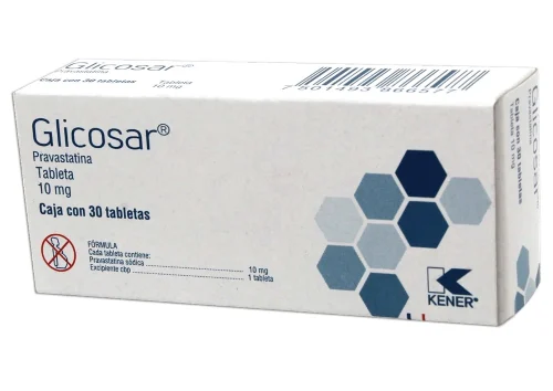 GLICOSAR (PRAVASTATINA) TAB 10 MG C/30 KENER