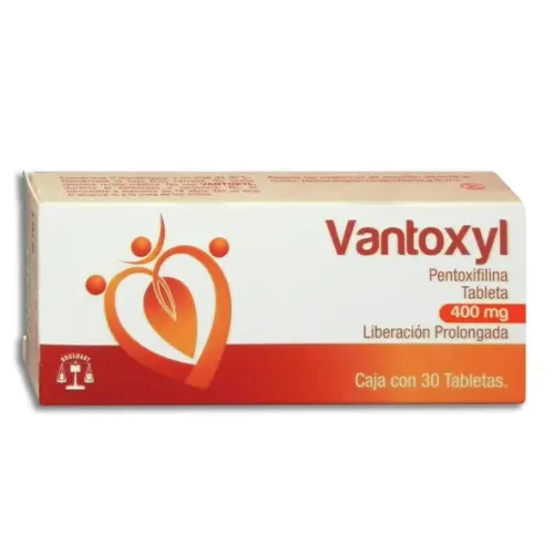 VANTOXYL (PENTOXIFILINA) TAB 400 MG C/30 BRULUART