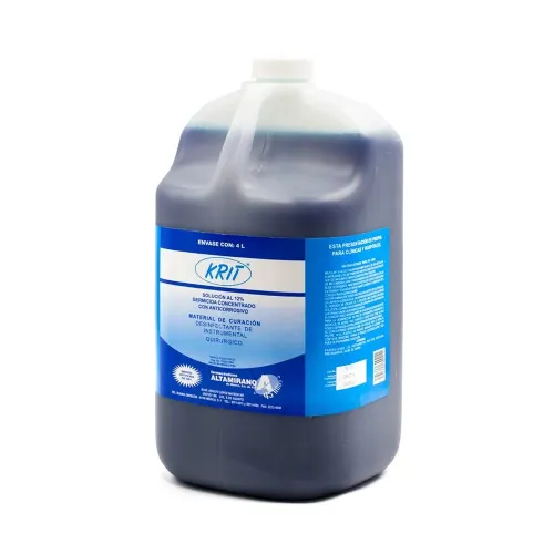 KRIT (CLORURO DE BENZALCONIO) SOL AL 12% C/4 L ALTAMIRANO