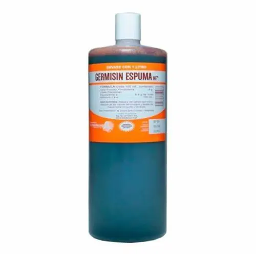 GERMISIN ESPUMA (IODOPOVIDONA) SOL DESINFECTANTE Y GERMICIDA C/1 LT ALTAMIRANO