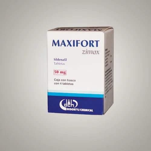 MAXIFORT ZIMAX (SILDENAFIL) TAB 50 MG C/4 DEGORTS