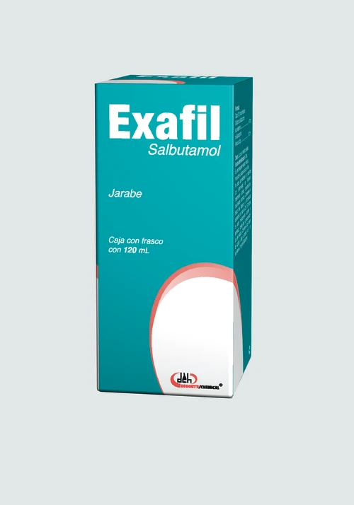 EXAFIL (SALBUTAMOL) JBE 10 MG/5 ML C/120 ML DEGORTS