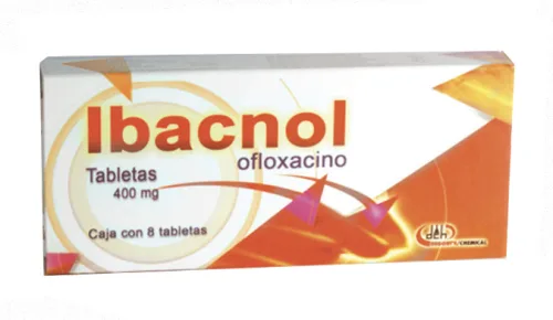 IBACNOL (OFLOXACINO) TAB 400 MG C/8 DEGORTS