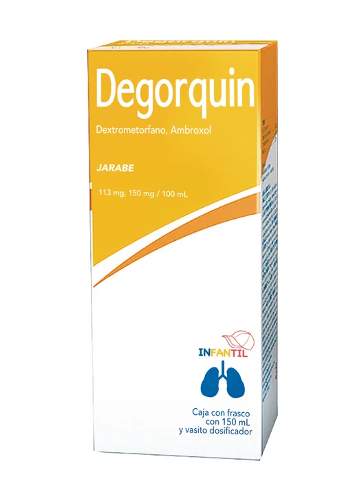 DEGORQUIN INF (AMBROXOL/DEXTROMETORFANO) JBE 150/113 MG/100 ML C/150 ML DEGORTS