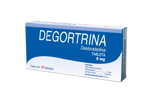 DEGORTRINA (DESLORATADINA) TAB 5 MG C/10 DEGORTS