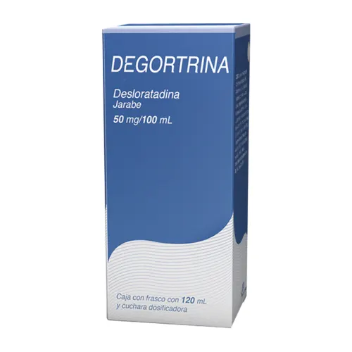 DEGORTRINA (DESLORATADINA) JBE 50 MG/100 ML C/120 ML DEGORTS